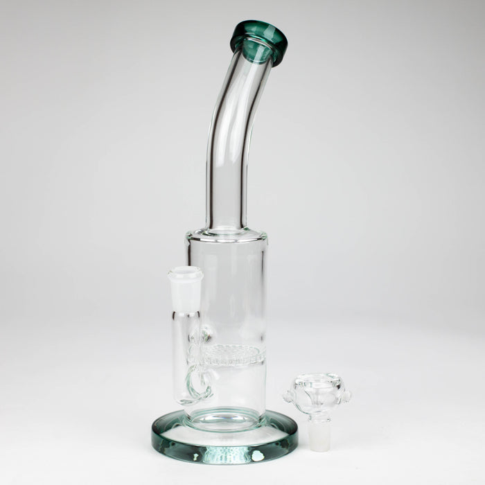 11" honeycomb glass water pipe