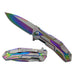 3" Rainbow Blade 4.75" Aluminum Rainbow Handle_0