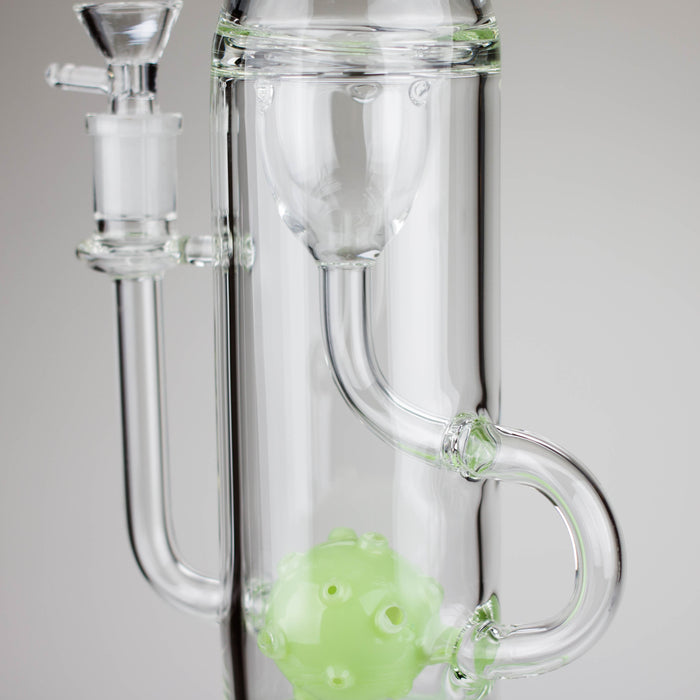 14″ Beaker Base Glass Bong [C1540]