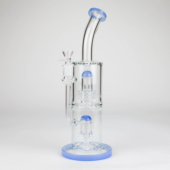 12″ Bent neck Glass Bong [C1539]