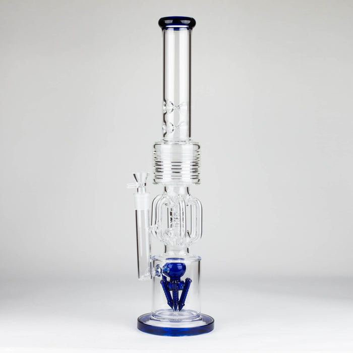 20" Glass recycle water bong [C1579]