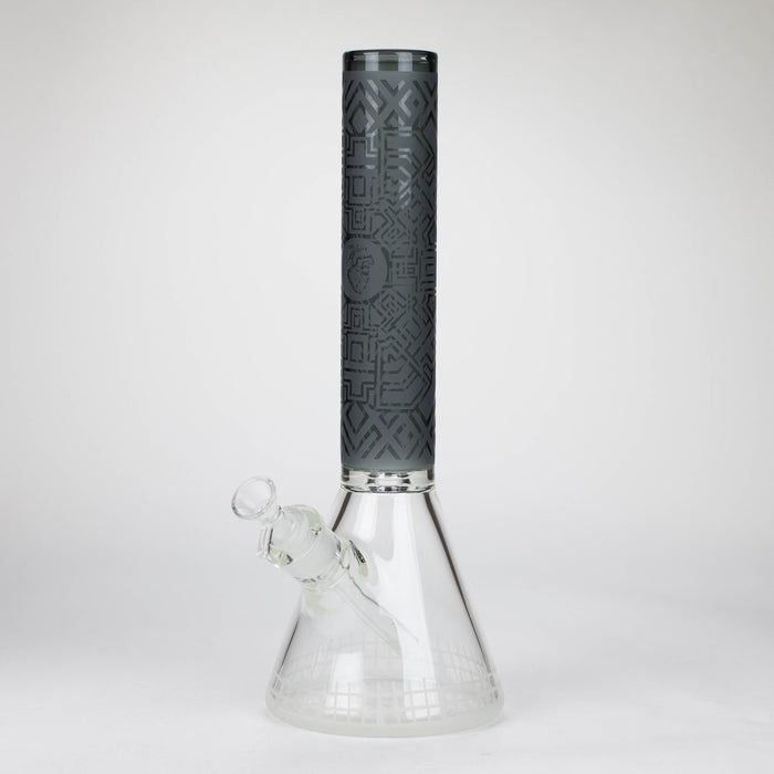 14" Beaker Base Glass Bong  [C1037-CC268]