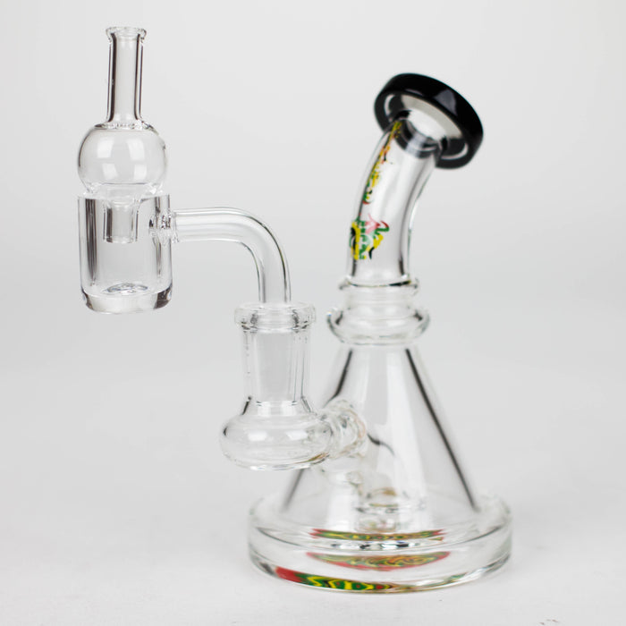 Xtreme | 5" Oil Rig with quartz banger [BT4409]