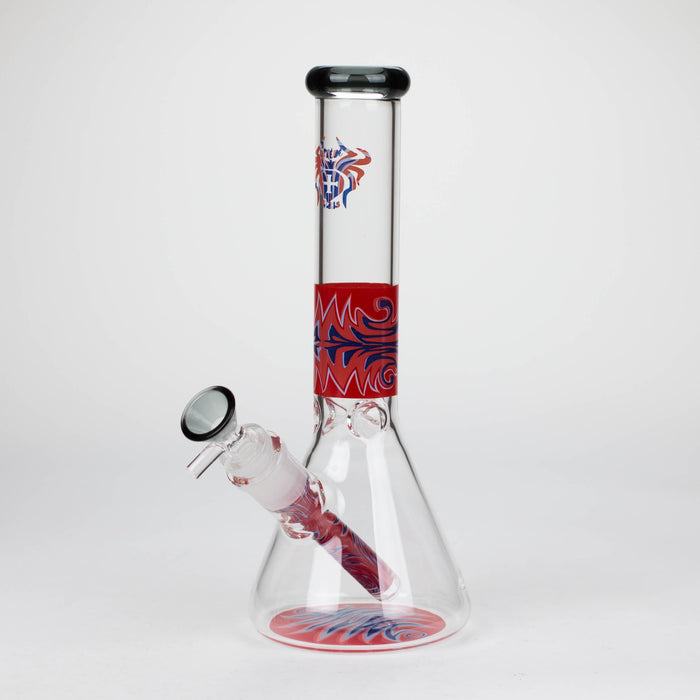 Xtreme | 10" Glass water bong [K4]