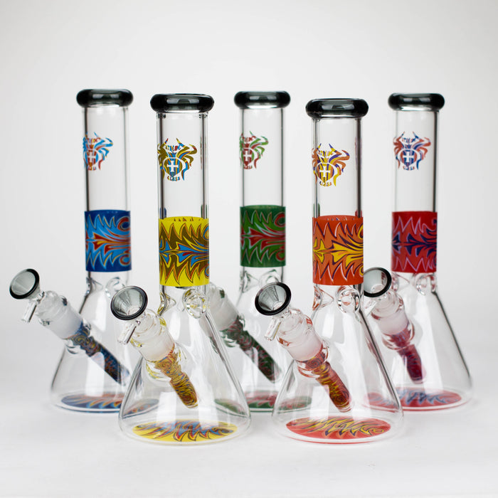 Xtreme | 10" Glass water bong [K4]