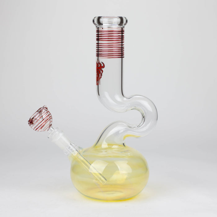 Xtreme | 11.5″ Glass Bong with Bowl – Pink [AK845]