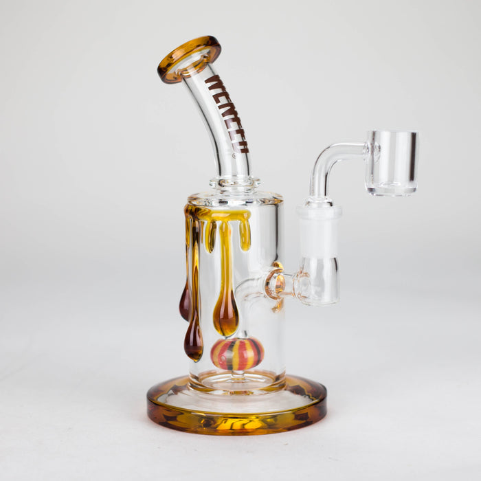 WENEED | 7" Pumpkin Flow Glass Bong