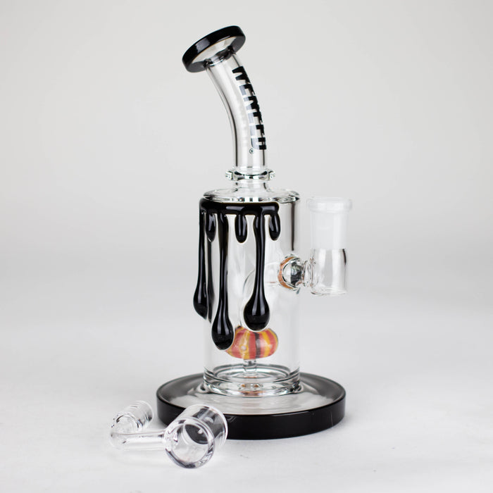 WENEED | 7" Pumpkin Flow Glass Bong