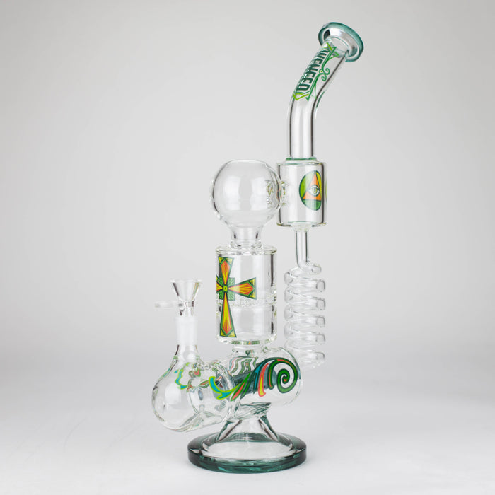 WENEED | 12.5" Twiststream Glass Bong