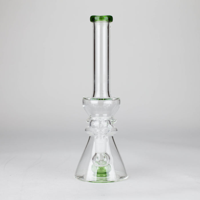 11" Showe head water diffuser glass bong