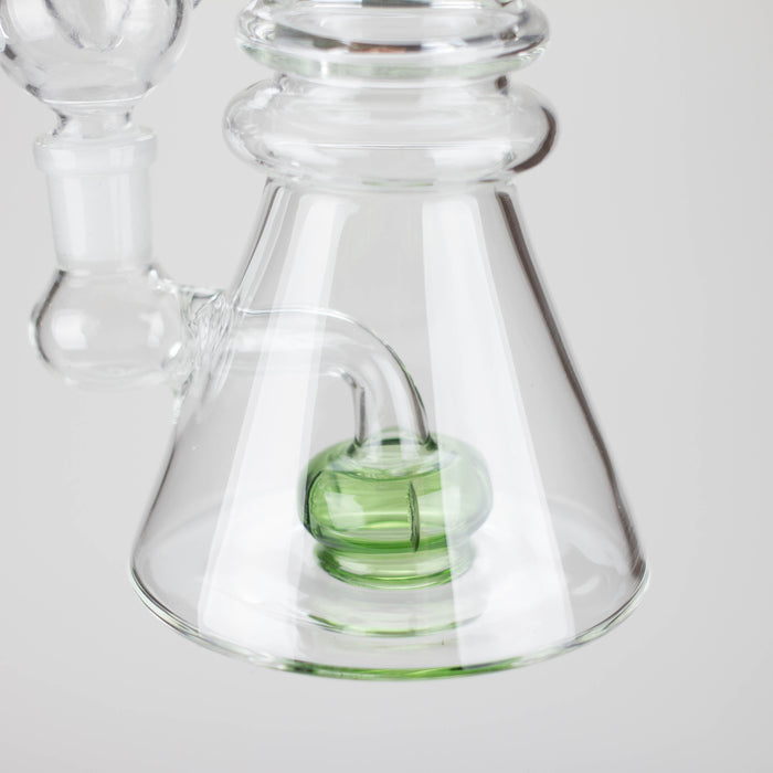 11" Showe head water diffuser glass bong