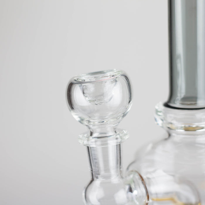 6" colour tube assorted glass bong