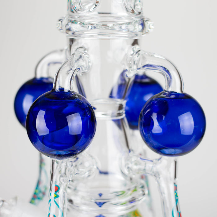 WENEED | 19.5" Orb Cascade Glass Bong