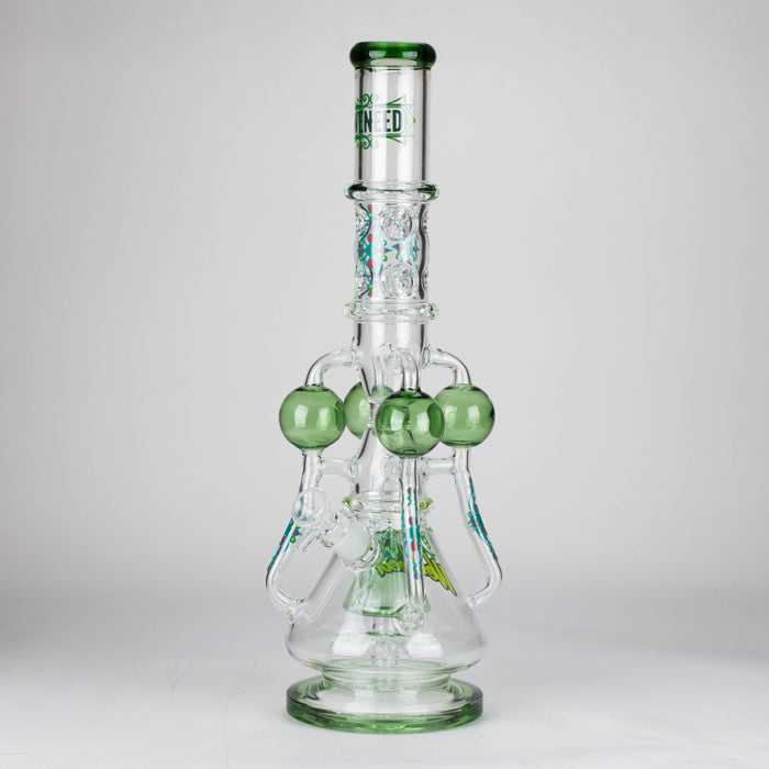 WENEED | 19.5" Orb Cascade Glass Bong