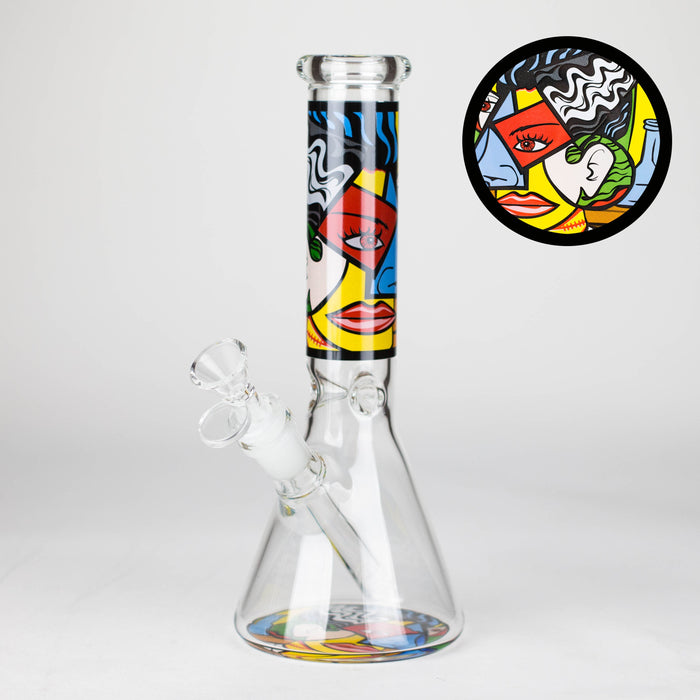 10" Mosaic Flow Glass Bong