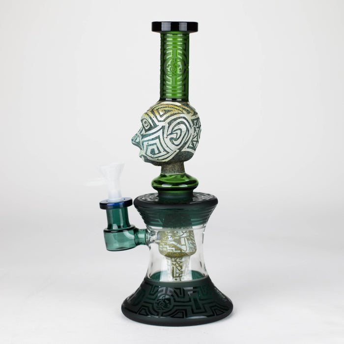 WENEED | 10" Jungle Totem Glass Bong