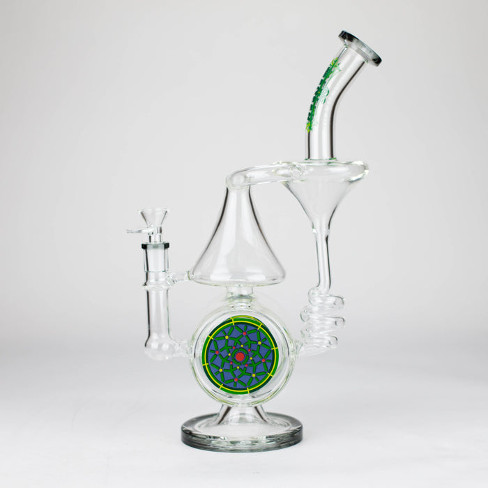 WENEED | 14.5" Orbit Cyclone Glass Bong