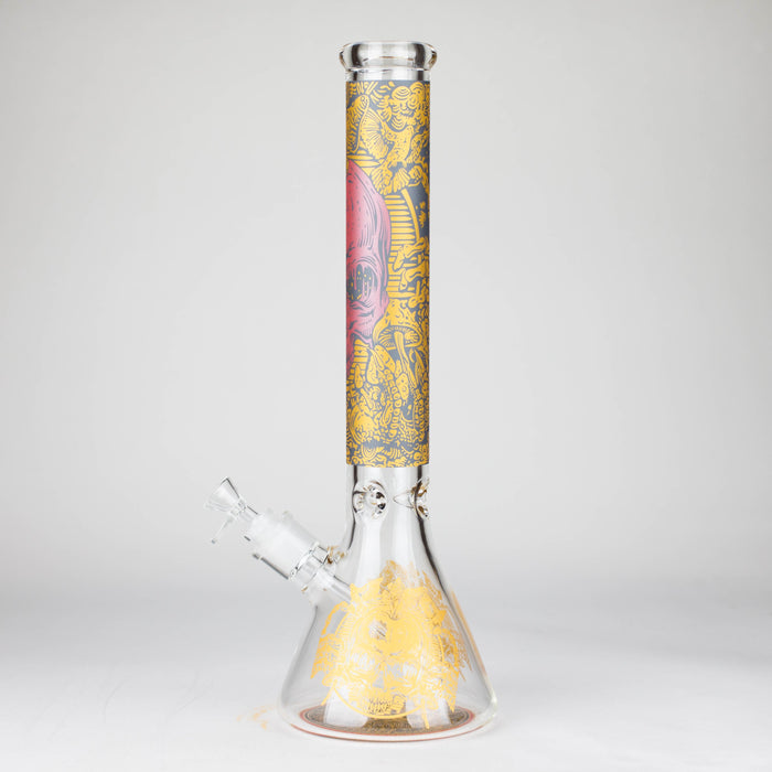 16" 7mm Artistic Design Beaker