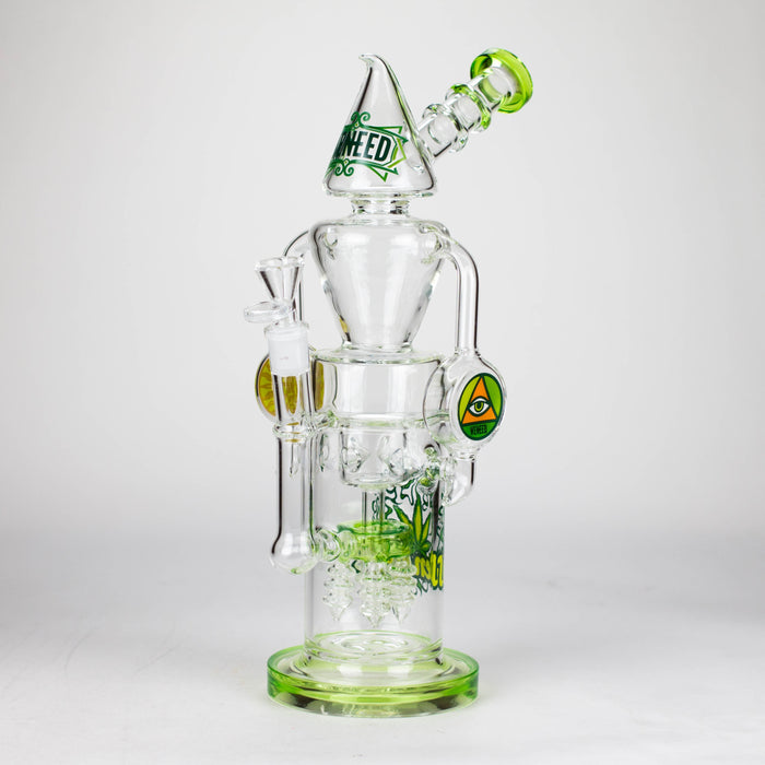 WENEED | 13.5" Halo Spire Glass Bong