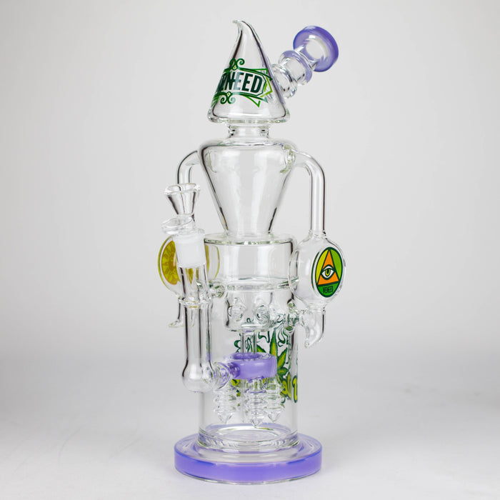 WENEED | 13.5" Halo Spire Glass Bong