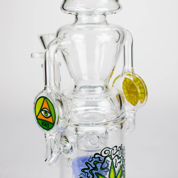 WENEED | 13.5" Halo Spire Glass Bong