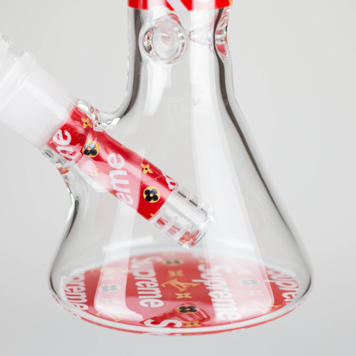 7.5" 4mm SUP Design Beaker Bong [PIP878]