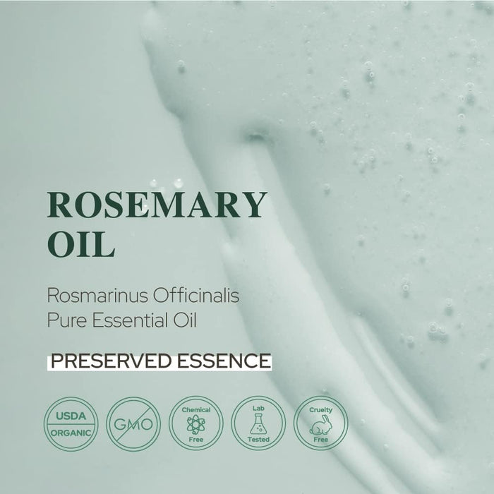 Plant of Life | Rosemary Essential Oil for Aromatherapy Hair, Skin, & Nails (2 oz / 60mL)