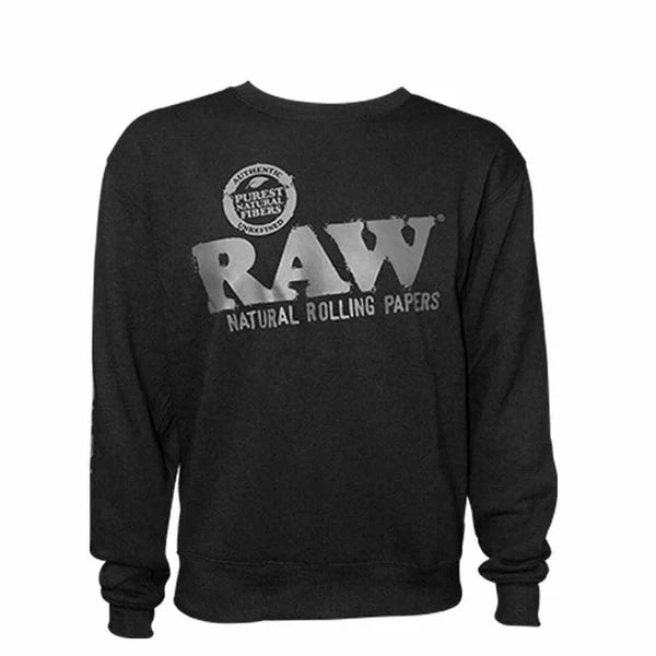 Raw | Crew Neck Blackout Sweatshirt