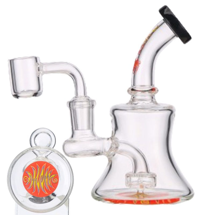 Xtreme | 5" Oil Rig with quartz banger [BT4409]