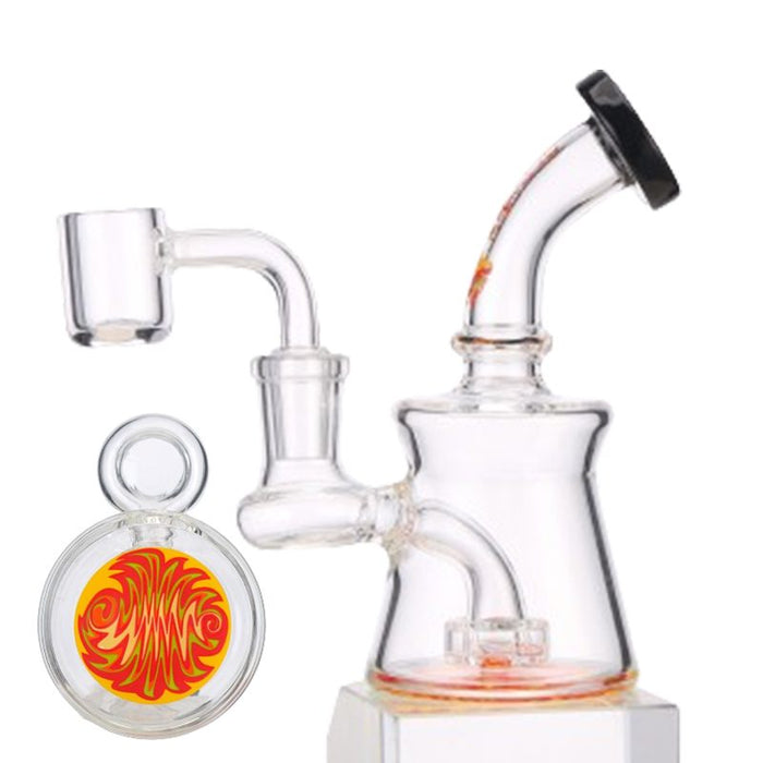 Xtreme | 5" Oil Rig with quartz banger [BT4409]