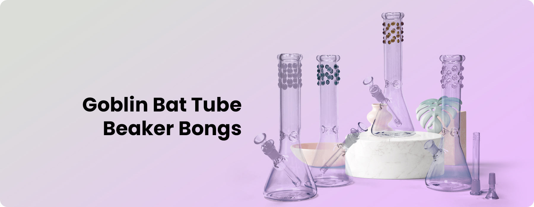 bongoutlet canada goblin bat tube beaker bong main banner