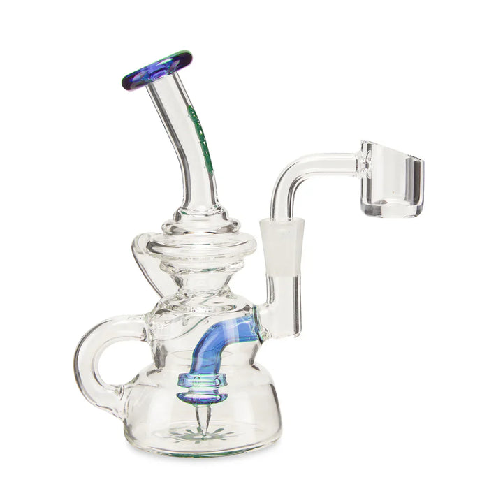 Ooze | Quartz Mini Rig - Rip Tide