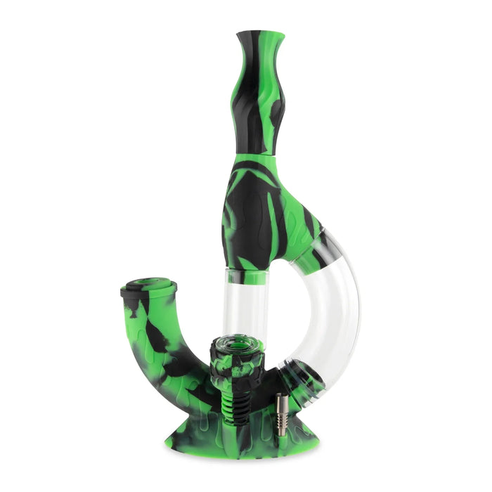 Ooze | Echo Silicone Water Pipe, Dab Rig & Dab Straw