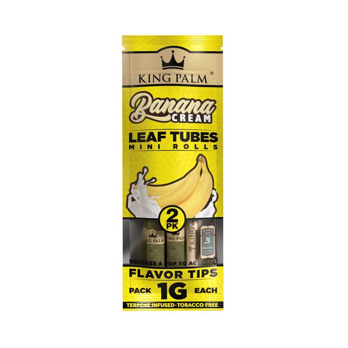 King Palm | 2 Mini Hand-Rolled with flavor tips Box of 20