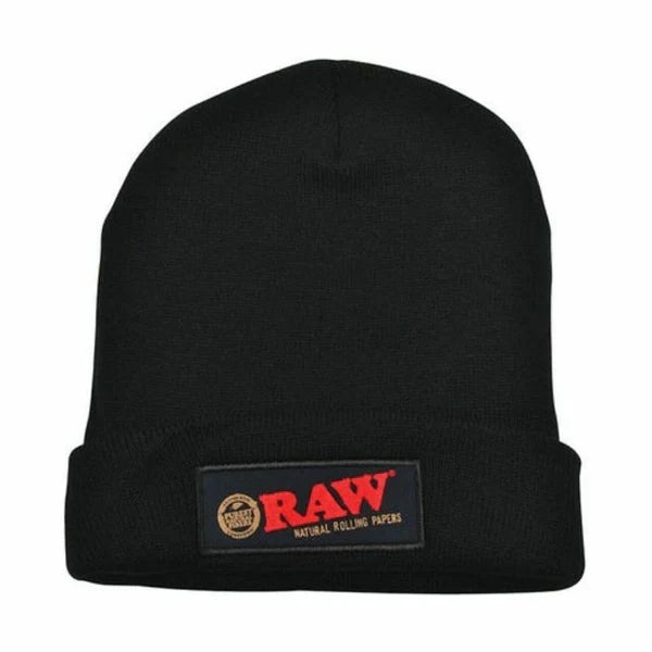 RAW | Black Beanie