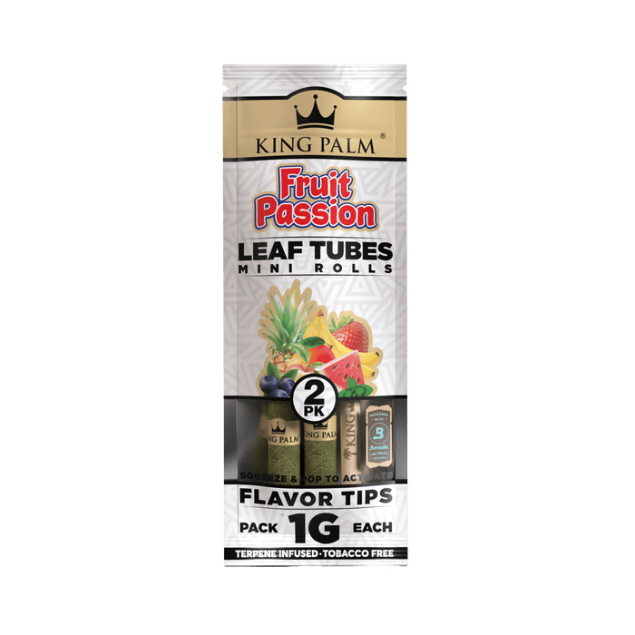 King Palm | 2 Mini Hand-Rolled with flavor tips Box of 20