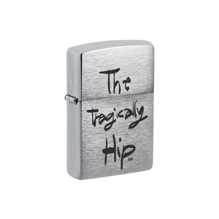 Zippo 200-109016 Tragically Hip Print Stacked Black