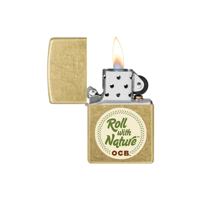 Zippo 48267-109232 OCB Reg Brass Nature