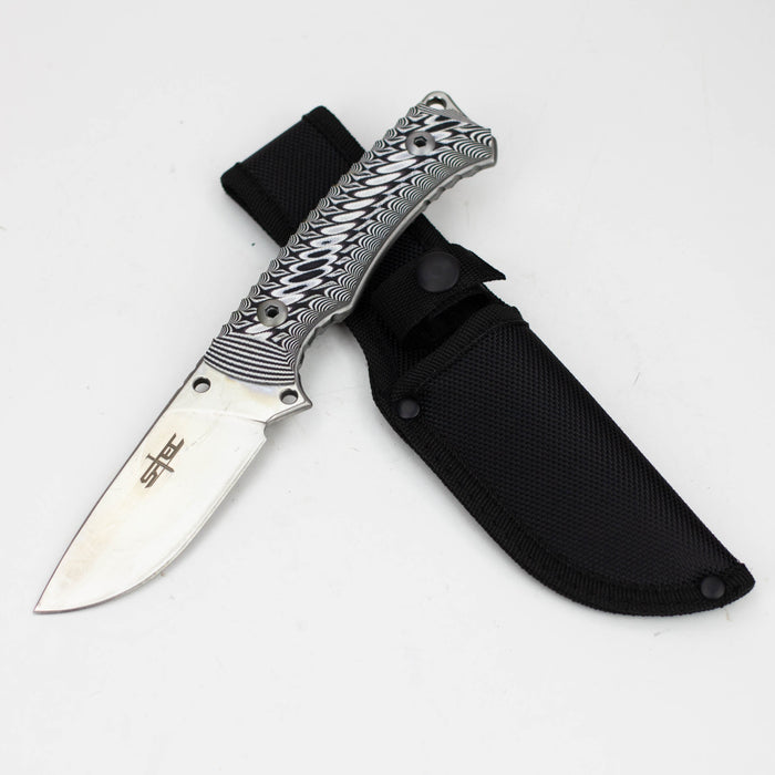 9" S-Tec Full Tang Fixed Blade Hunting Knives [T228628]