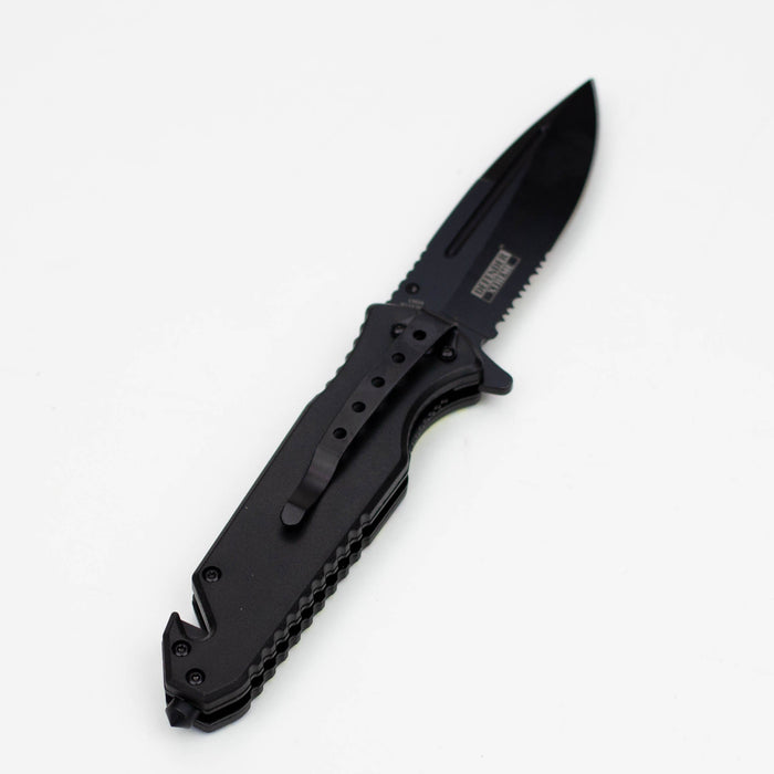 8.5" Lady Design - Folding Knife W/ Belt Cutte