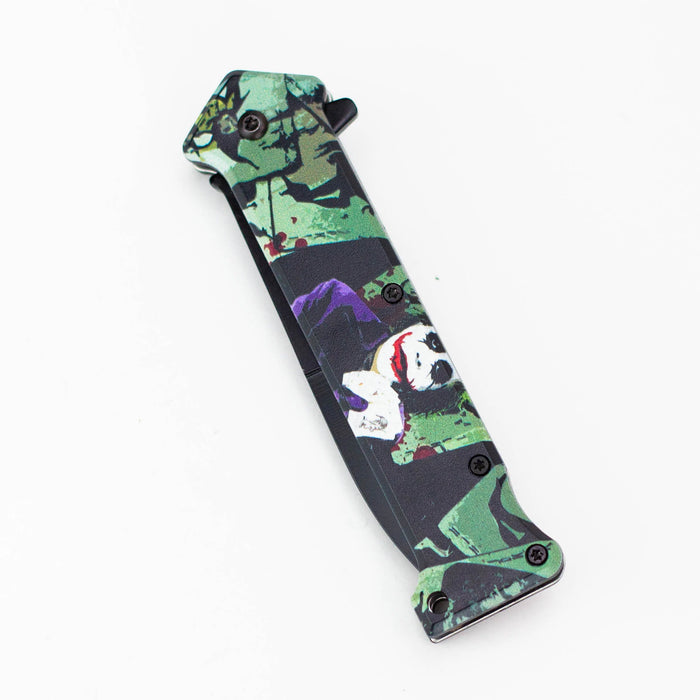 8″ Tiger-USA® Joker Style Tiger pocket knife  [JK-457]