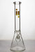 16 in. infyniti glass clear glass beaker  water bong- - One Wholesale