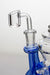 9" Seven tube and shower head diffused recycler with a banger- - One Wholesale