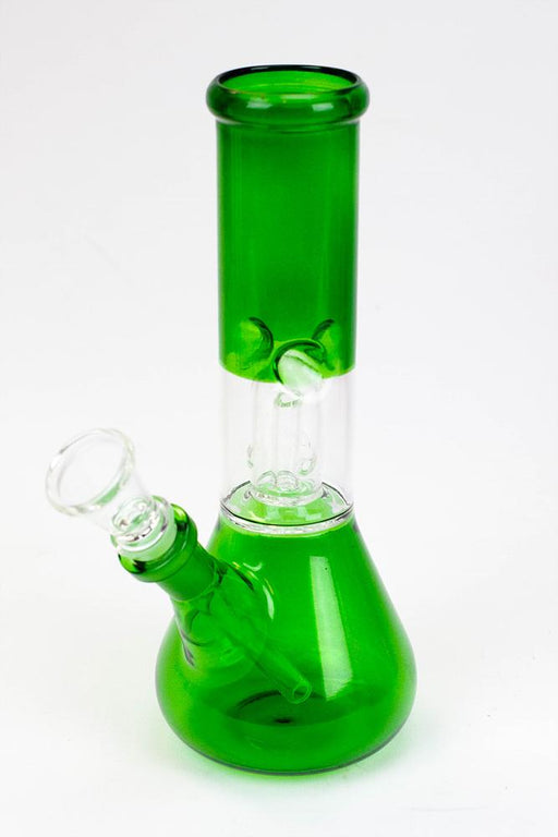 8" single dome percolator color painted water bong- - One Wholesale