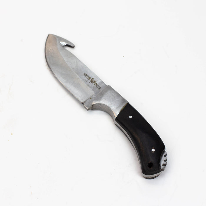 Skinner knife Buffalo Horn Grip Drop Point [WD9412]