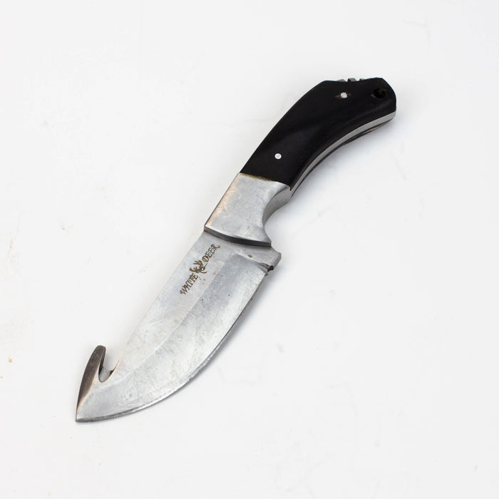 Skinner knife Buffalo Horn Grip Drop Point [WD9412]